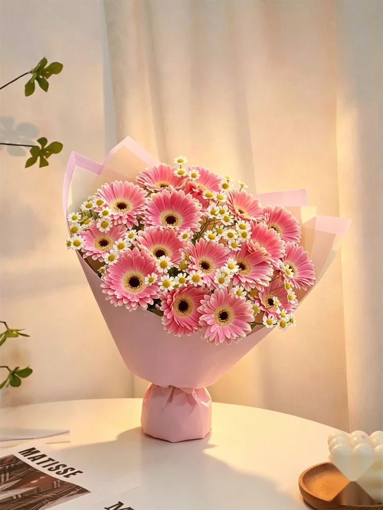 Daisy Blush — fresh flower bouquet by Chateau Flower, Klang Valley